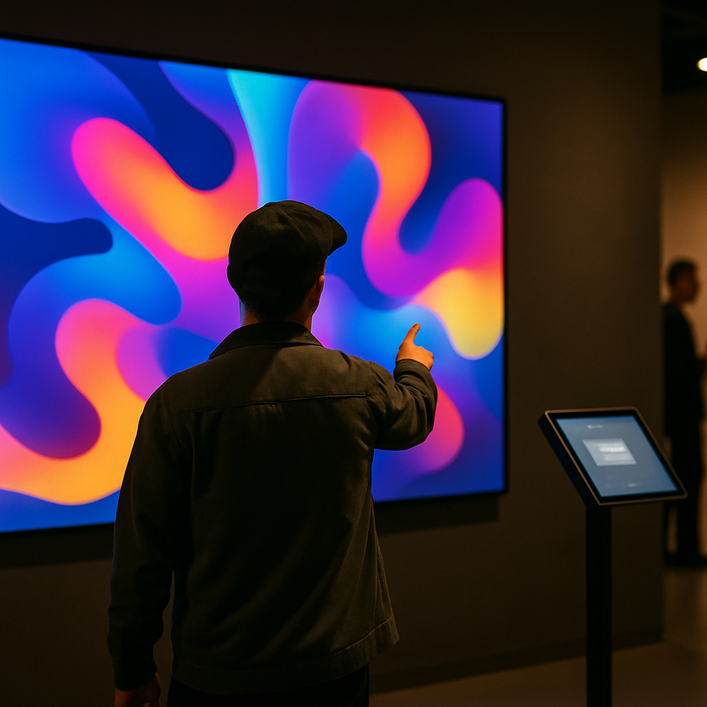 Digitale Kunstformen entdecken mit DADIM – Online-Ausstellungen