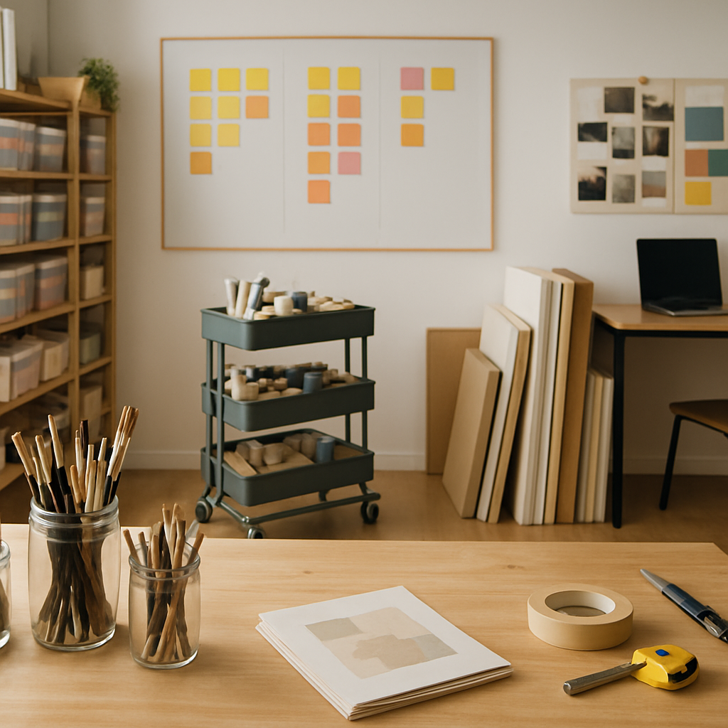 Studioorganisation für kreative Arbeitsabläufe | dadim.org