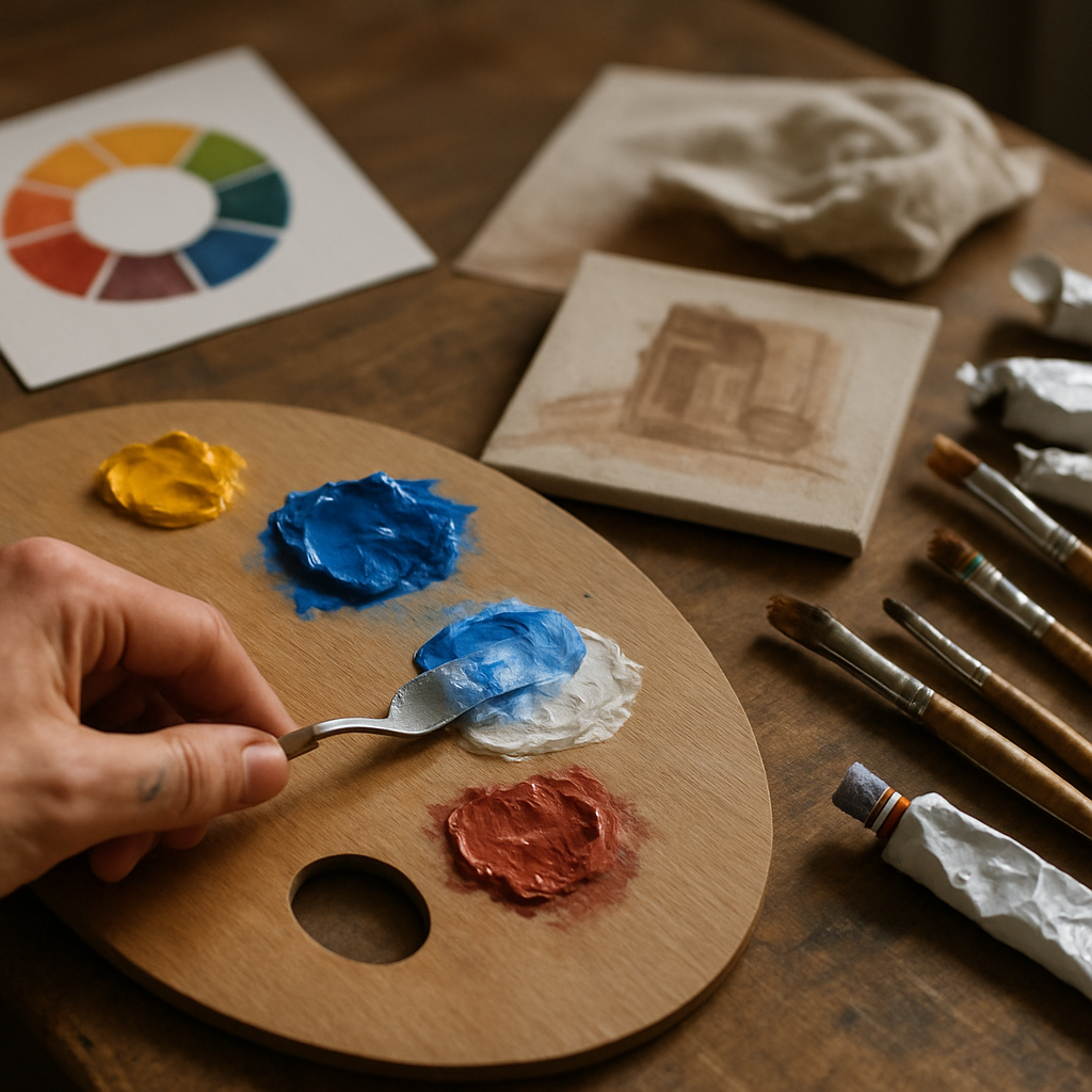 Farbtheorie in der Malerei: Inspiration bei dadim.org