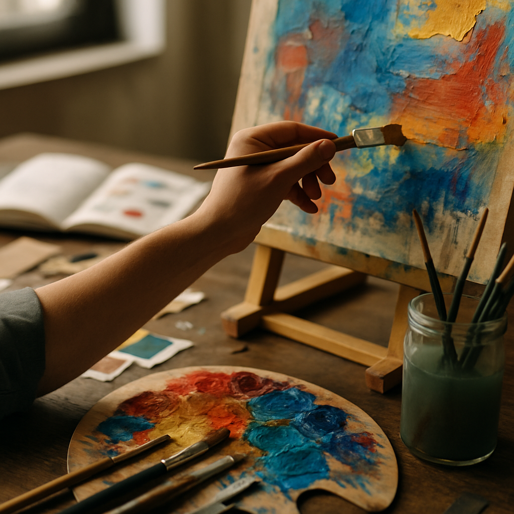 Bildende Kunst & Malerei: Kreativität mit dadim.org