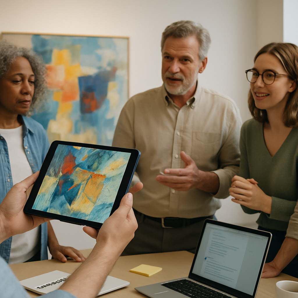 Kunstinterpretation Ansätze: DADIM verbindet Künstler und Publikum